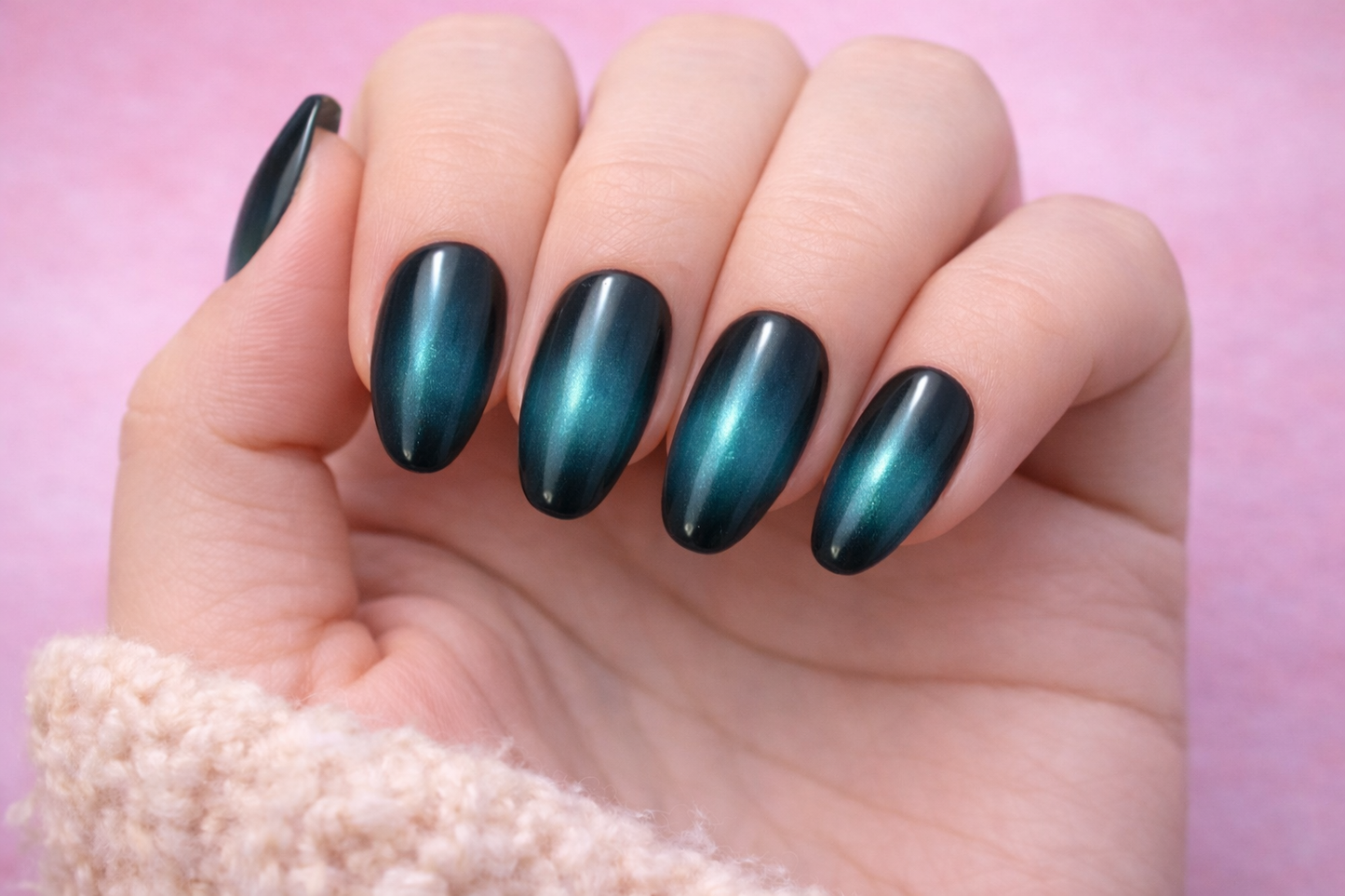 Black and Blue Ombre